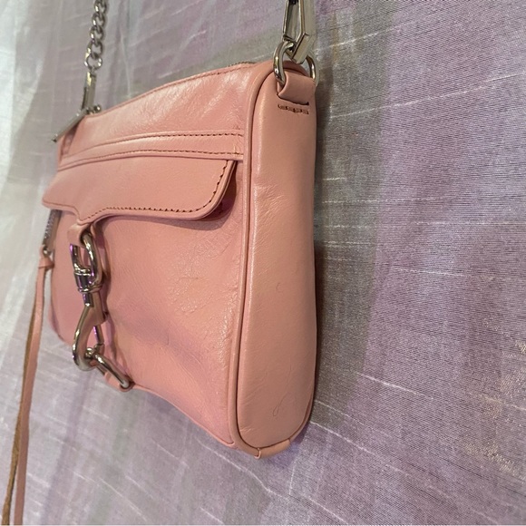 Rebecca Minkoff Mini Mac GUC see pics for wear on bottom corners, inside clean - Picture 3 of 16